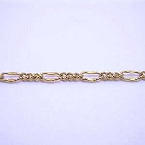 Small Figaro - 18kt Layered Chain